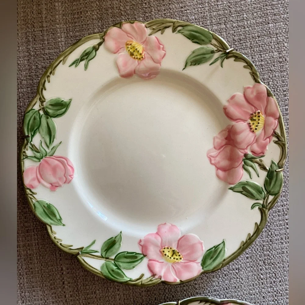 Set of 2 Franciscan Desert Rose 7⅞" Salad Plates - Picture 6 of 6